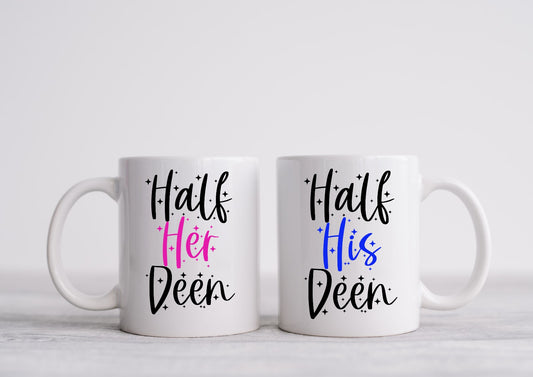 Islamic Half Deen Double Mug Set