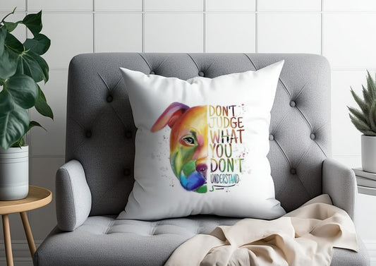 Don’t Judge What You Don’t Understand Cushion