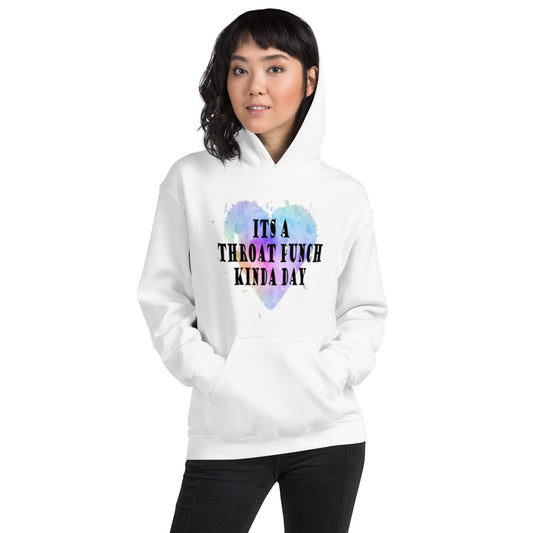 It’s A Throat Punch Kind Of Day Unisex Hoodie - S - hoodie